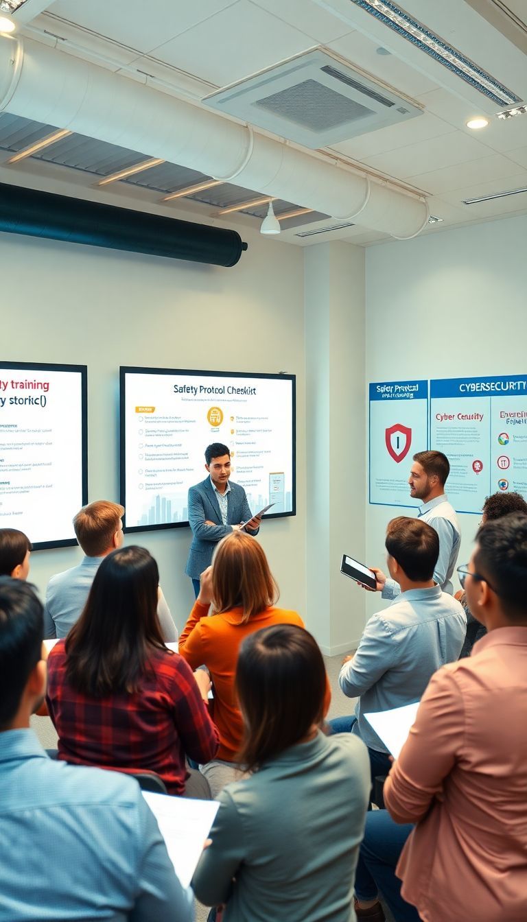 Orçamento para treinamento e conscientização em segurança do trabalho